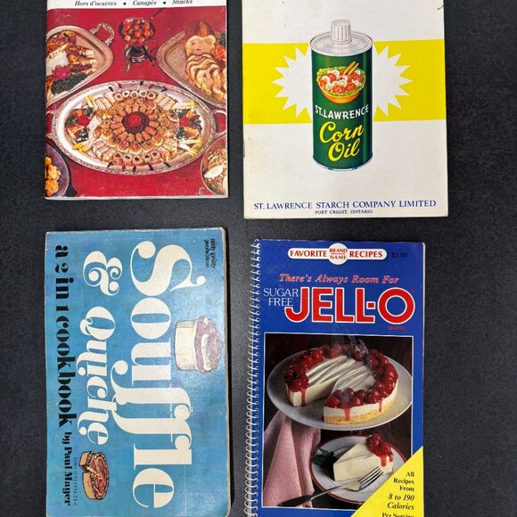 Set of 4 Vintage Cookbooks Various Titles & Ages - Picture 8 of 8